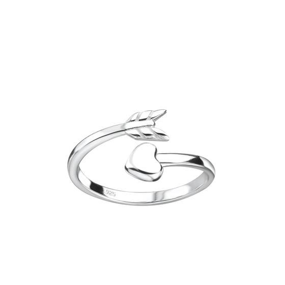Pfeil Zehenring 925 Silber