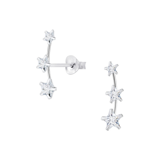 Zirkonia Ohrringe 925 Silber