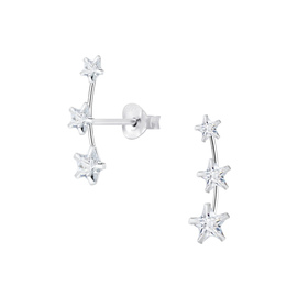 Zirkonia Ohrringe 925 Silber