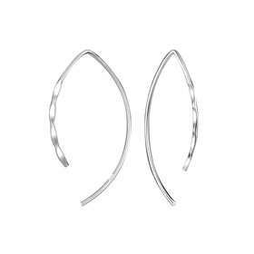 Gemusterte Ohrringe 925 Silber