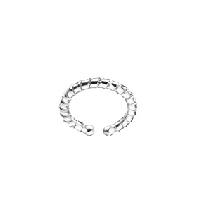 Runde Ohrklemme 925 Silber