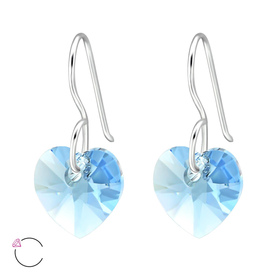 Auf dem Bild zu sehen sind Damen Ohrringe Herz Ohrhnger...