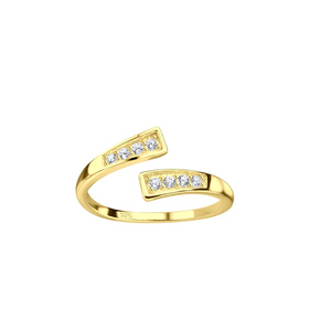 Offener Zehenring 925 Silber
