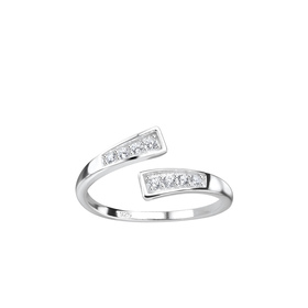 Offener Zehenring 925 Silber