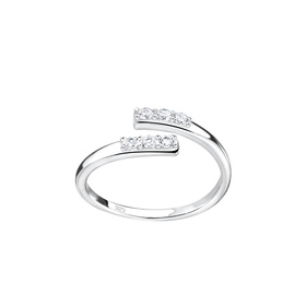 Offener Zehenring 925 Silber