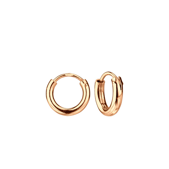 10mm Breite Creolen 925 Silber