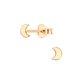 Mond Ohrringe 925 Silber