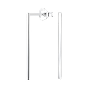 Stab Ohrringe 925 Silber