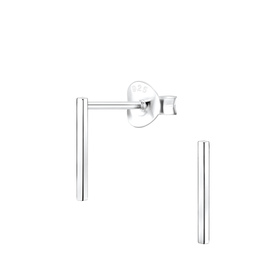 Stab Ohrringe 925 Silber