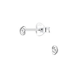 Knoten Ohrringe 925 Silber