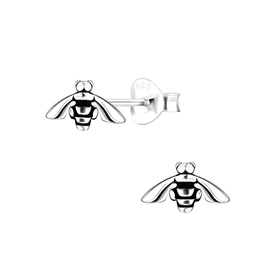 Bienen Ohrringe 925 Silber