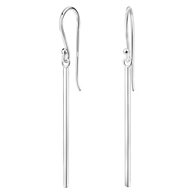 Stab Ohrringe 925 Silber