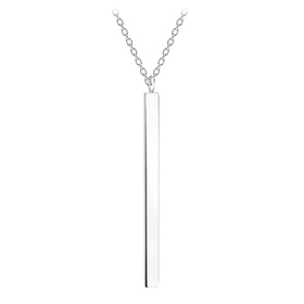 Stab Halskette 925 Silber