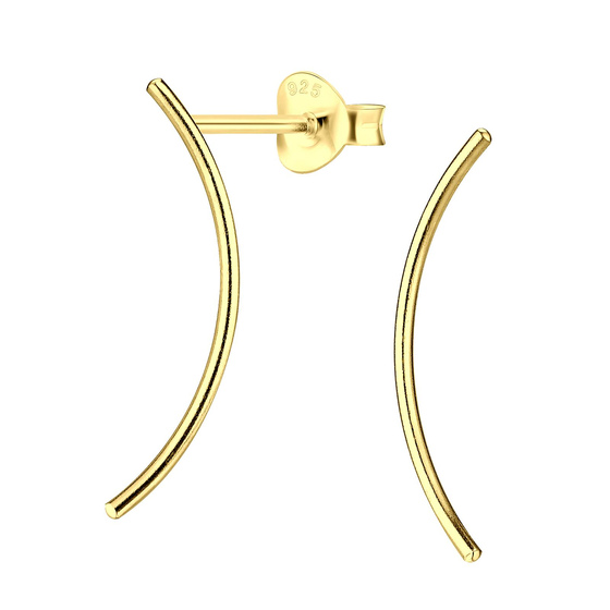 Stab Ohrringe 925 Silber