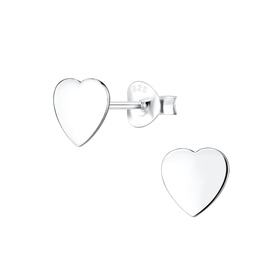 Herz Ohrringe 925 Silber