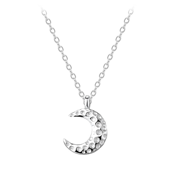 Mond Halskette 925 Silber