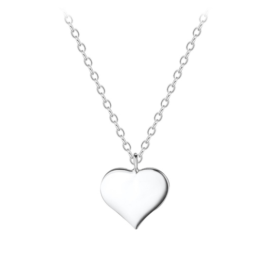Herz Halskette 925 Silber