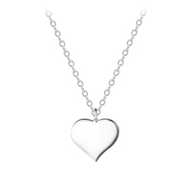 Herz Halskette 925 Silber