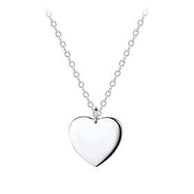 Herz Halskette 925 Silber