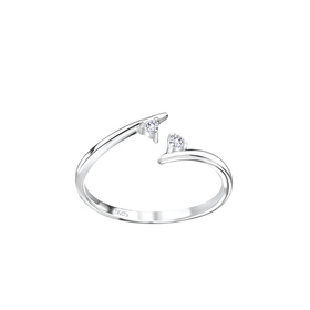 Offener Zehenring 925 Silber
