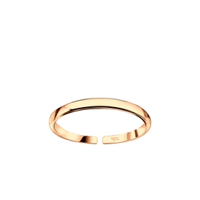 Schlichter Zehenring 925 Silber