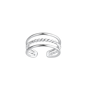 Runde Ohrklemme 925 Silber