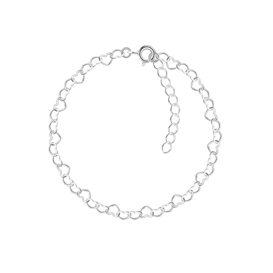 Herz Armband 925 Silber