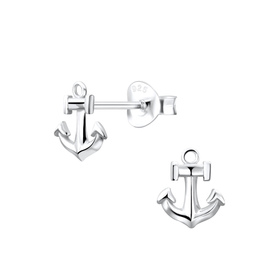 Anker Ohrringe 925 Silber