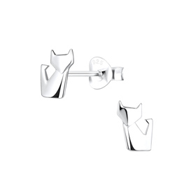 Fuchs Ohrringe 925 Silber