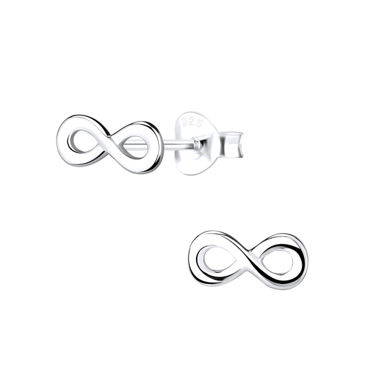 Infinity Ohrringe 925 Silber