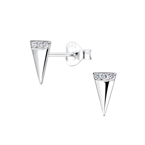 Dreieck Ohrringe 925 Silber