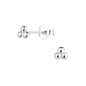 Ball Ohrringe 925 Silber