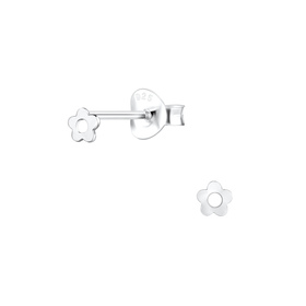 Blumen Ohrringe 925 Silber
