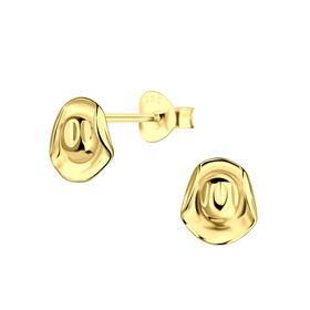 Hut Ohrringe 925 Silber