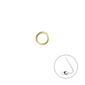 6mm Nasenring Nasenstecker 925 Silber