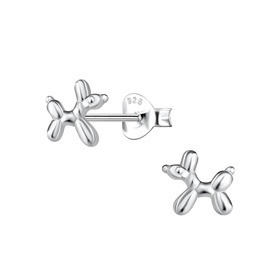 Hunde Ohrringe 925 Silber