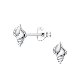 Muschel Ohrringe 925 Silber