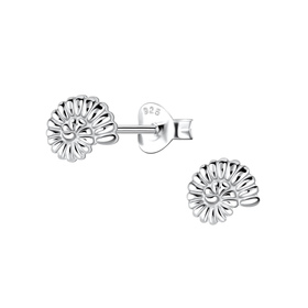 Muschel Ohrringe 925 Silber