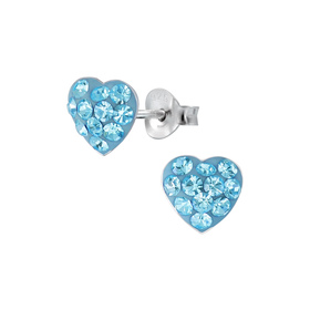 Herz Ohrringe 925 Silber