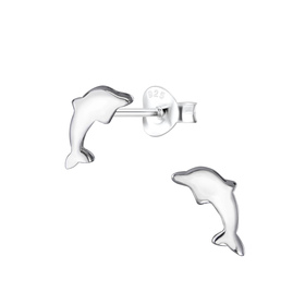 Delfin Kinderohrringe 925 Silber