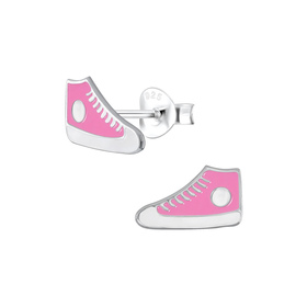 Sneaker Kinderohrringe 925 Silber
