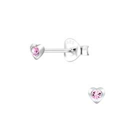 Herz Ohrringe 925 Silber