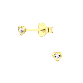 Herz Ohrringe 925 Silber