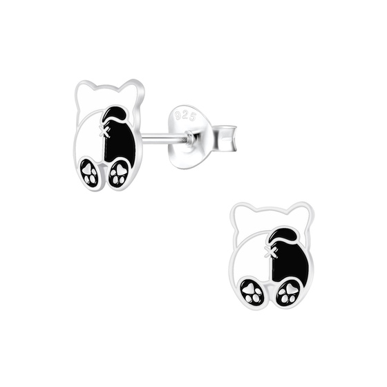 Hunde Kinderohrringe 925 Silber