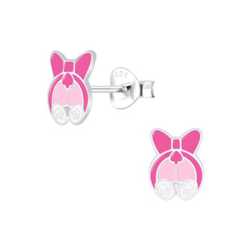 Hunde Kinderohrringe 925 Silber