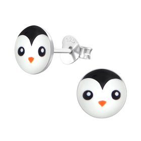 Auf dem Bild zu sehen sind Kinder Ohrringe Pinguin...
