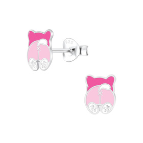 Hunde Kinderohrringe 925 Silber