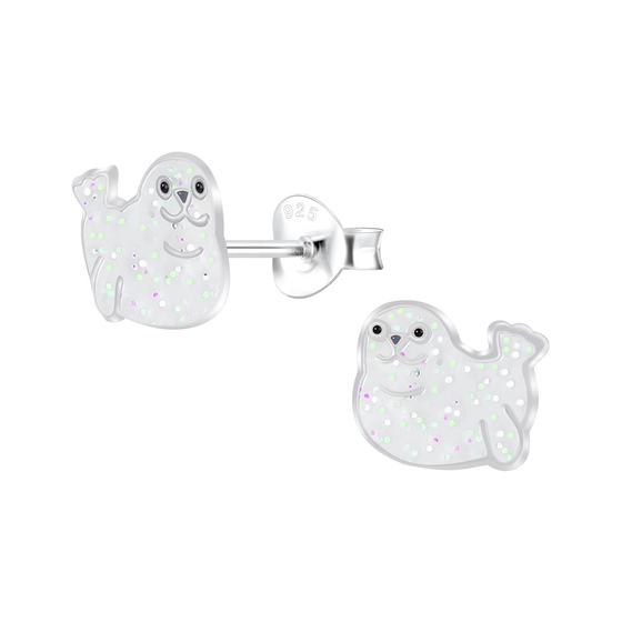 Seelwen Kinderohrringe 925 Silber
