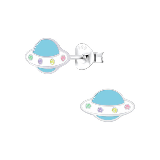 UFO Kinderohrringe 925 Silber