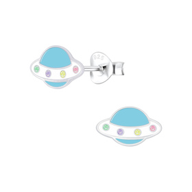 UFO Kinderohrringe 925 Silber